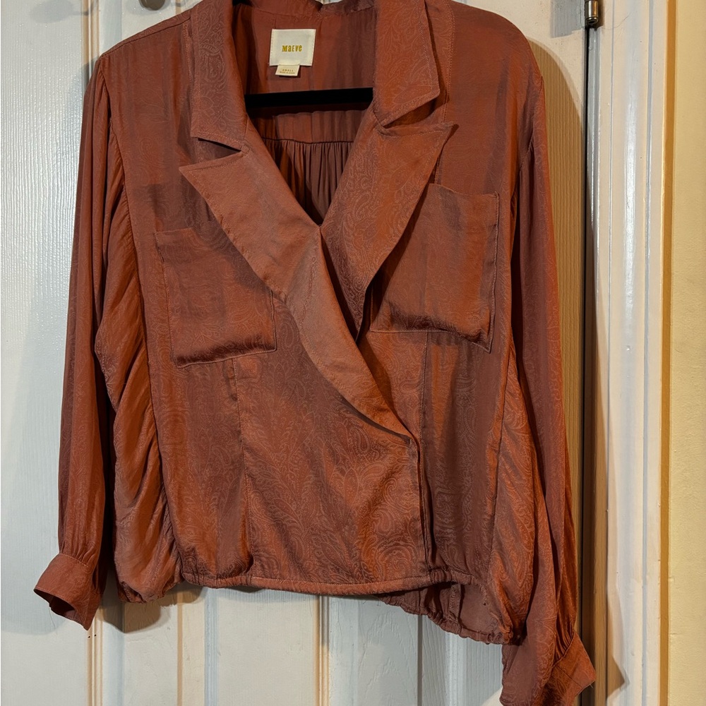 Maeve Rust Blouse